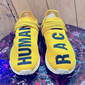 Adidas Pharrell x NMD 'Human Race' 'Yellow and Black'